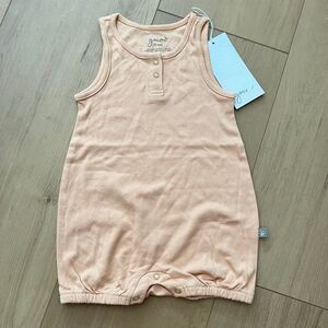 NWT Goumi Kids Poppy Baby Romper SZ 18-24mo One Piece Bamboo Organic Shortie